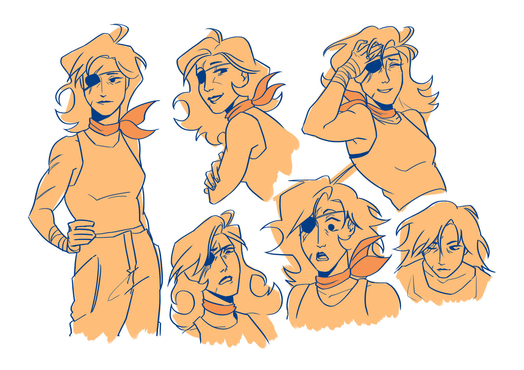Vanessa Expression Sheet Vanessa Expression Sheet